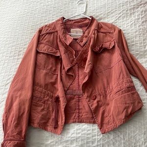 Hei Hei Anthropologie Jacket, pink, size s